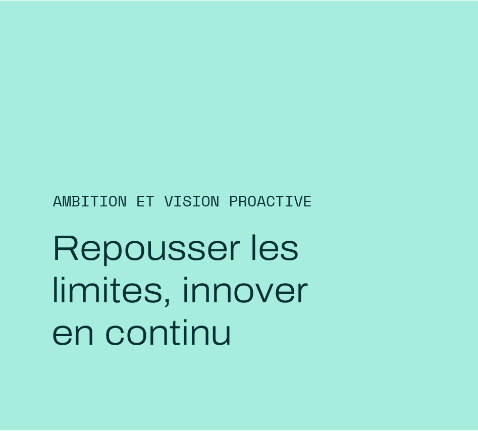 ambition et vision proactive